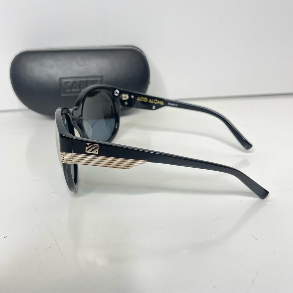 SABRE Black Sunglasses Acid Aloha - Picture 5 of 7
